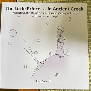 The Little Prince in Ancient Greek Book